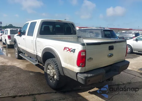 2015 Ford F-250 Lariat from USA, damaged, VIN 1FT7W2BTXFEB09612